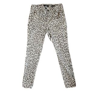 Nine West animal print jeans